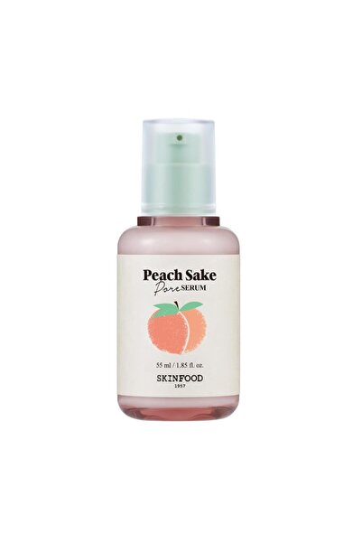 SKINFOOD Peach Sake Pore Serum - Reduces Pores and Controls Oil - Smooths Ski...