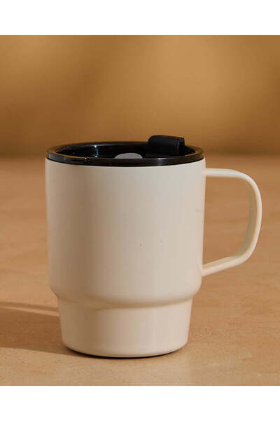 REDTAG كوب سفر عاجي (350 مل)