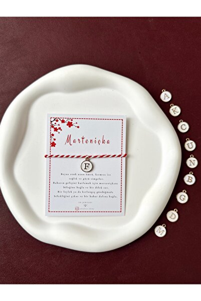 the canelif accessories سوار مارتينيشكا مع بطاقة - قابل للتعديل، تصميم خاص يج...