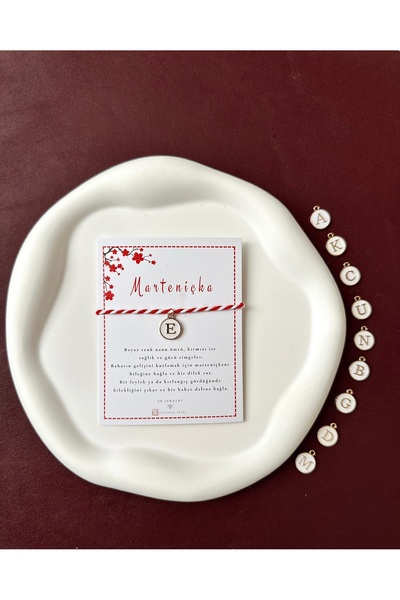 the canelif accessories سوار مارتينيشكا مع بطاقة - قابل للتعديل، تصميم خاص يج...