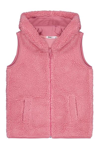 Civil Girls Vestă simplă pentru 6-9 ani - Roz pentru 7-8 ani