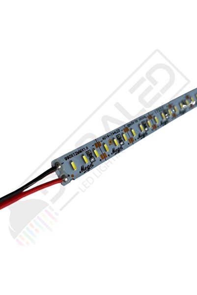 DORA LED 12 Volt 4014 Ledli Led Bar Alüminyum Çubuk Led 144 Sık Ledli Beyaz 6...