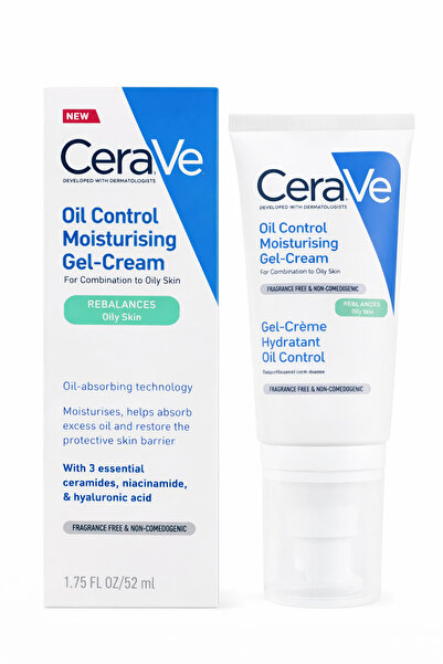 CeraVe كريم جل مرطب للتحكم في إفراز الزيوت، 40 مل