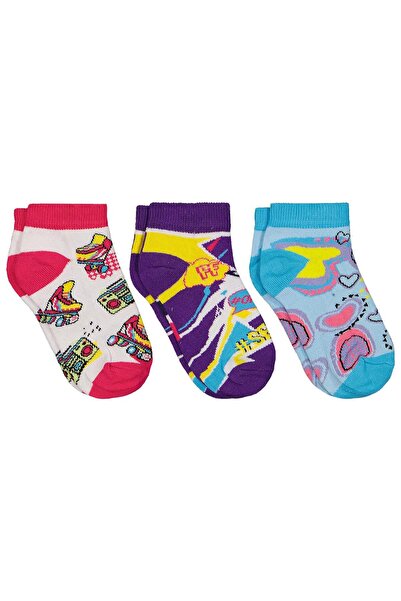 Civil Socks Селфи 3-пакет 2-12 години момичешки чорапи - стандартни 10-11 години