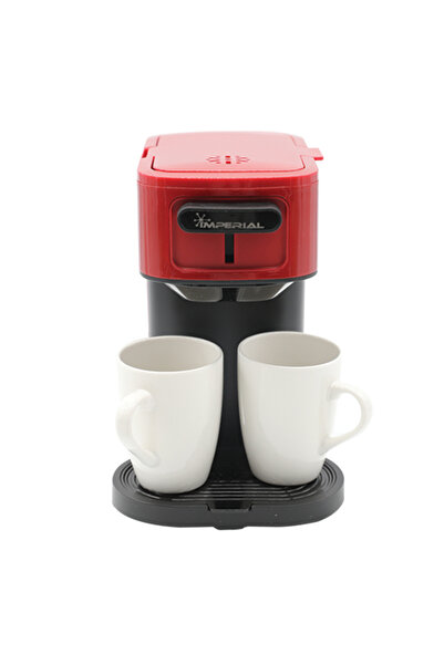 Imperial Double Serve Drip Coffee Maker – 0.3L Compact Coffee Brewer