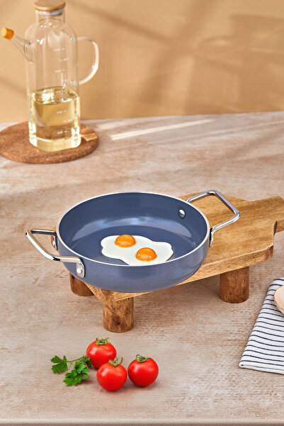 Taç Sera Feel Ceramic Fireproof Non-Stick Pan 22 cm / Gray