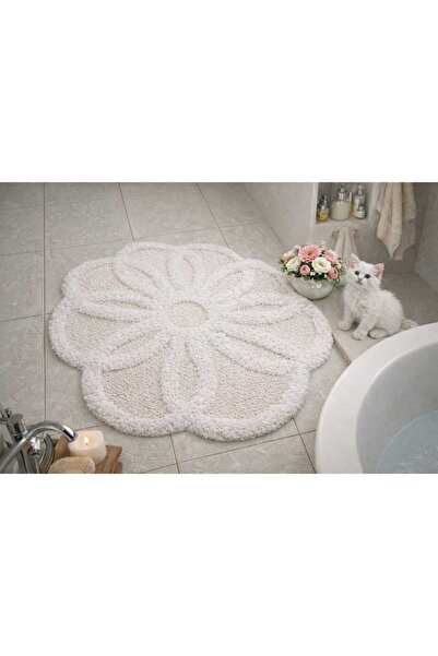 HOMEMOME Round Daisy Mat 120 cm X 120 cm