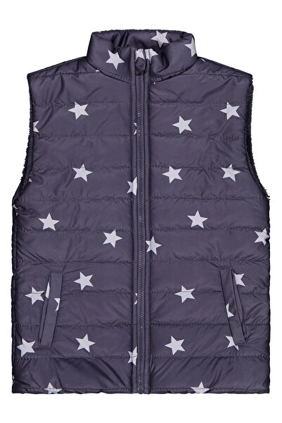 Civil Girls ستار مطبوع 10-13 سنة سترة - رمادي