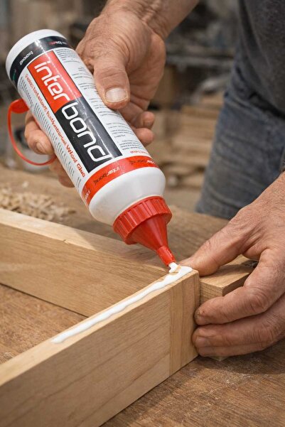 INTERBOND ahşap-karton-kağıt için Su Bazlı Pva Esaslı Çok Amaçlı Beyaz Tutkal D3