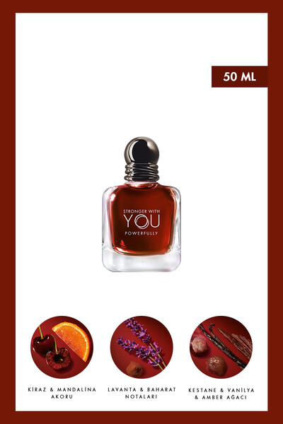 Emporio Armani Stronger With You Powerfully Edp Erkek Parfüm 50 ml 3614274748949