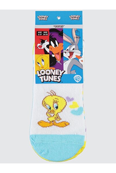 TWEETY جوارب باليه للأعمار من 2 إلى 12 سنة - مقاس قياسي 10-11 سنة