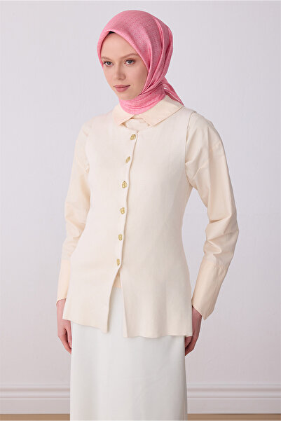 Belli Розов класически шал от 100% коприна с каре 4317-55