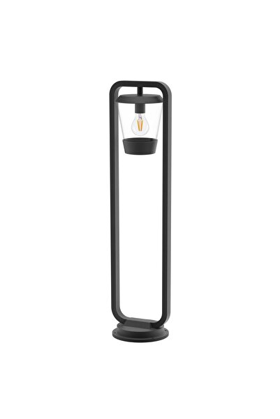 Milano مصباح ريفيرا E-27 بولارد 900 مم، مصباح حديقة من الألومنيوم المتين