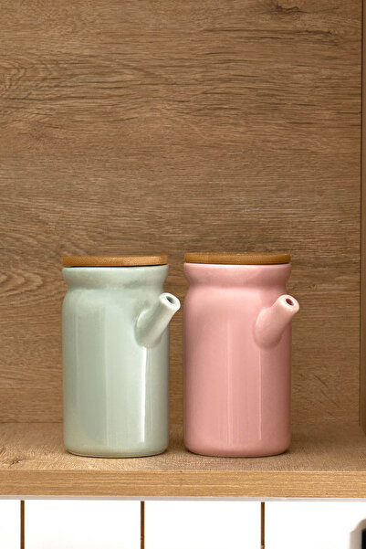 Karaca Portobello Bambu Vakumlu Kapaklı Yağlık ve Sirkelik 400 ml