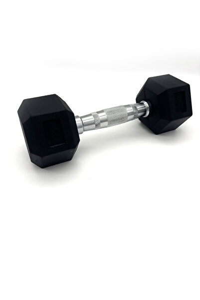 ALİN Sport 2,5 kg Kauçuk Profesyonel Olimpik Hex Dumbbell ( Hex Dambıl - Altı...