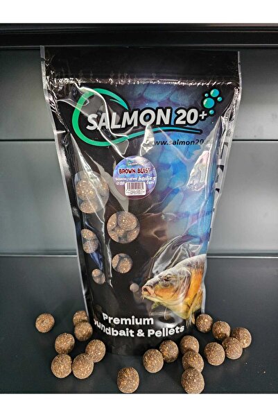 SALMON 20+ Salmon & Blueberry Boilies 20 mm Hard 1 kg