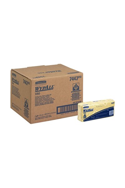 Kimberly-Clark Lavete galbene Wypall 1 strat 50 buc 41.8x24.7cm pachete de 6