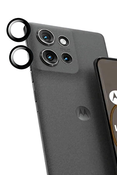 Generic Motorola Moto Edge 50 5G - Premium Camera Lens Protector - Black