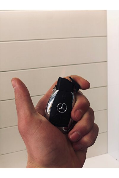DM Mercedes araba anahtarı şeklinde çakmak
