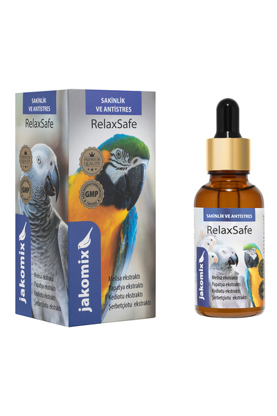 jakomix RelaxSafe –Stres ve Sakinleşme Desteği- Papağan ve Kafes Kuşları İçin