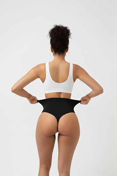 F&W FİT WOMEN STRİNG KORSE Göbek ve Bel Sıkılaştırıcı Seamless String Korse 1011