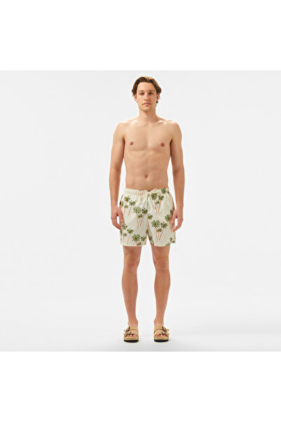 Tommy Hilfiger Erkek Bej Mayo Şort