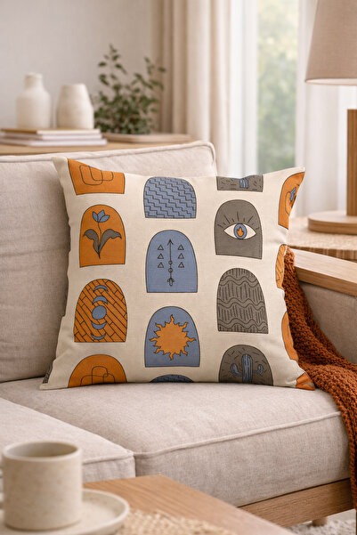 Evdek Double Side Printed Throw Pillow Cover 6Ebd31