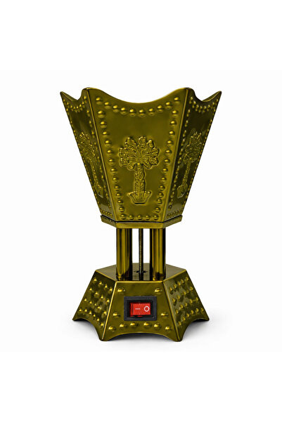 Biki Electric incense burner, 40 watts, size 17.8 x 11 x 9 cm, copper color