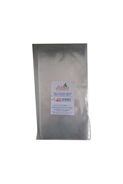 Generic Brand Jelatin Torba Pouch 15X30 cm Transparent Thin Micron 1000 Gr 1 ...