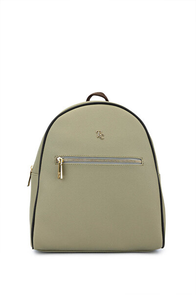 Tamer Tanca Women's Faux Leather Green Backpack