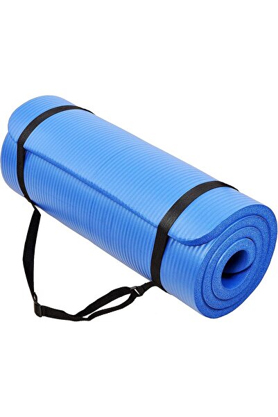 Generic 10mm thick non-slip yoga mat for high-intensity interval training, Pi...