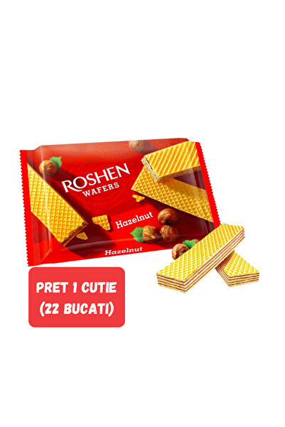 Roshen SET 22 BUCĂȚI napolitane alune de pădure, napolitane 72g