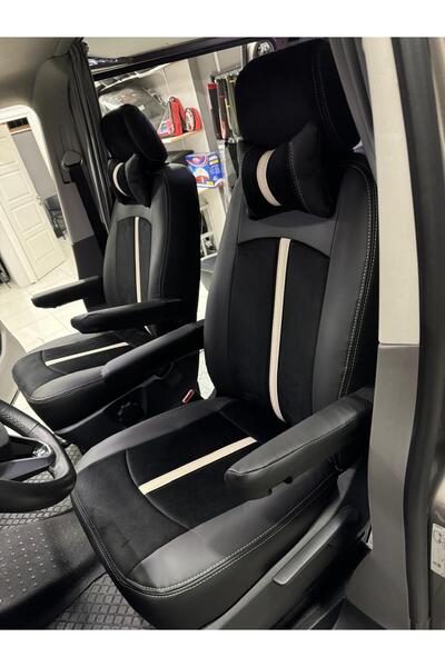 AKINCI غطاء مقعد سيارة فولكس فاجن ترانسبورتر 4+1 موديلات 2015-2024