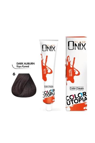 onix Tüp Saç Boyası 6 Koyu Kumral 60 ml