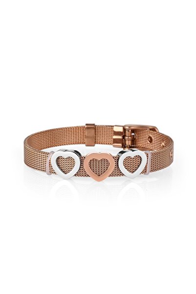 Necati Gün Freelook Frj.3.3023-4 Women's Steel Bracelet