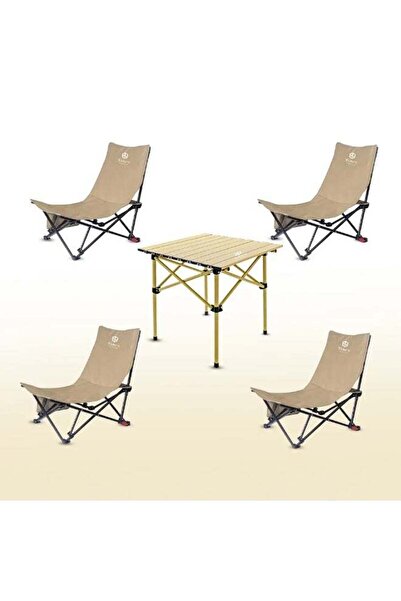 TOBYS Toby’s Combo 3 Folding Chairs & Camping Table Set