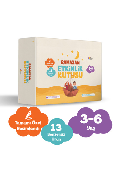 Alim Yayıncılık Ramazan Etkinlik Kutusu 3-6 Yaş – 2. Baskı