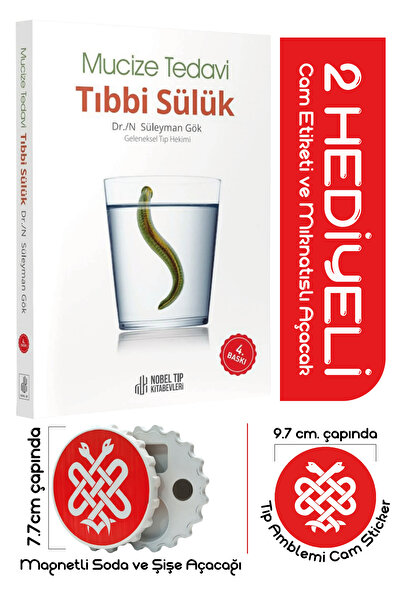 Nobel Tıp Kitabevleri Mucize Tedavi Tıbbi Sülük Süleyman Gök Adım adım Sülük ...