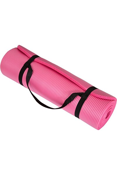 Generic 10mm thick non-slip yoga mat for high-intensity interval training, Pi...