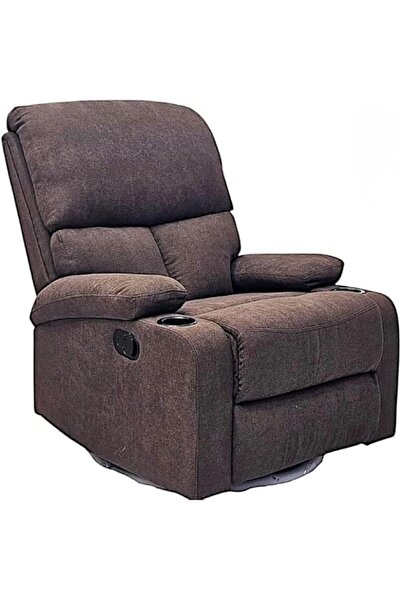 Afifa Furniture Multi Home Furniture Brown Manual Recliner Chair