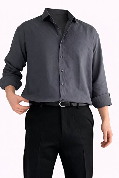 LUMAST Comfortable Fit Basic Modal Shirt