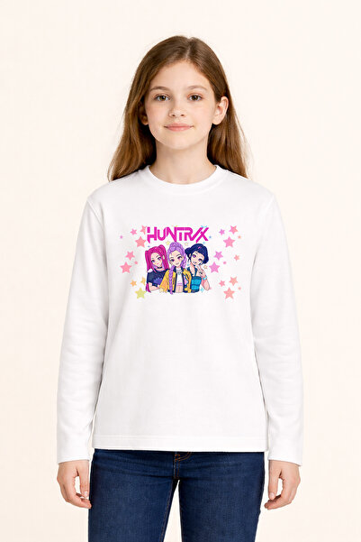 MYADA Premium Huntrıx Rumi Mira Zoey Uzun Kollu Çocuk Tişört 27036