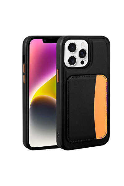 Lopard حافظة متوافقة مع هاتف iPhone 16 Pro مع حامل بطاقات X-Kart وغطاء من الس...