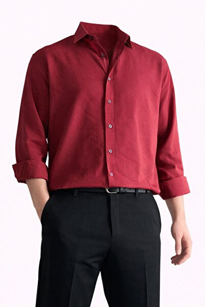 LUMAST Comfortable Fit Basic Modal Shirt