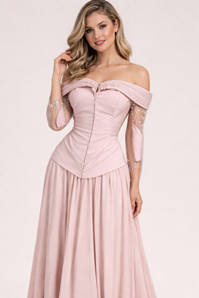 BATRINA STYLE Soft pink Barbie dress
