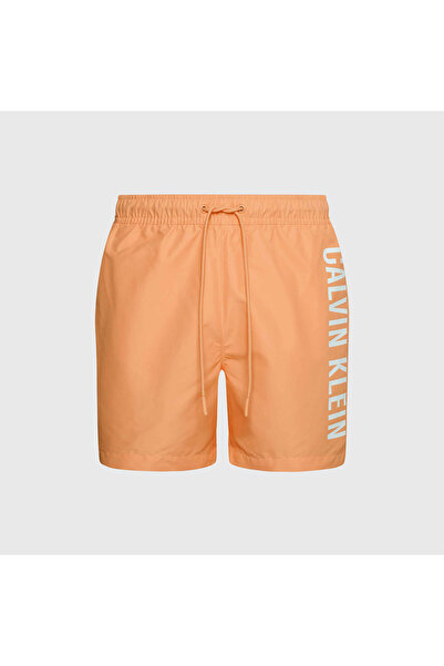 Calvin Klein Intense Power Erkek Turuncu Deniz Şortu