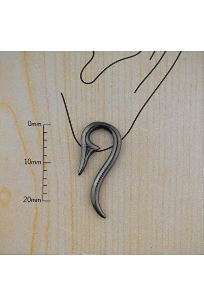 İmgePiercing Tribal 2mm siyah tünel piercing