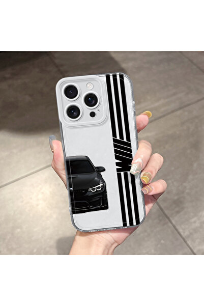 Hontinga غطاء هاتف آيفون 16 برو متوافق مع السيليكون الشفاف الناعم مع حماية لل...