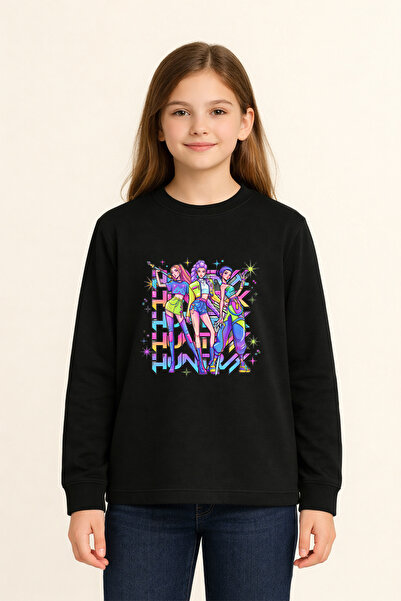 MYADA Premium Huntrıx Rumi Mira Zoey Uzun Kollu Çocuk Tişört 27038