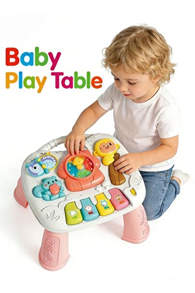 Generic Musical Learning Table Musical Toys Baby Toys (6-12 Months) Baby Acti...